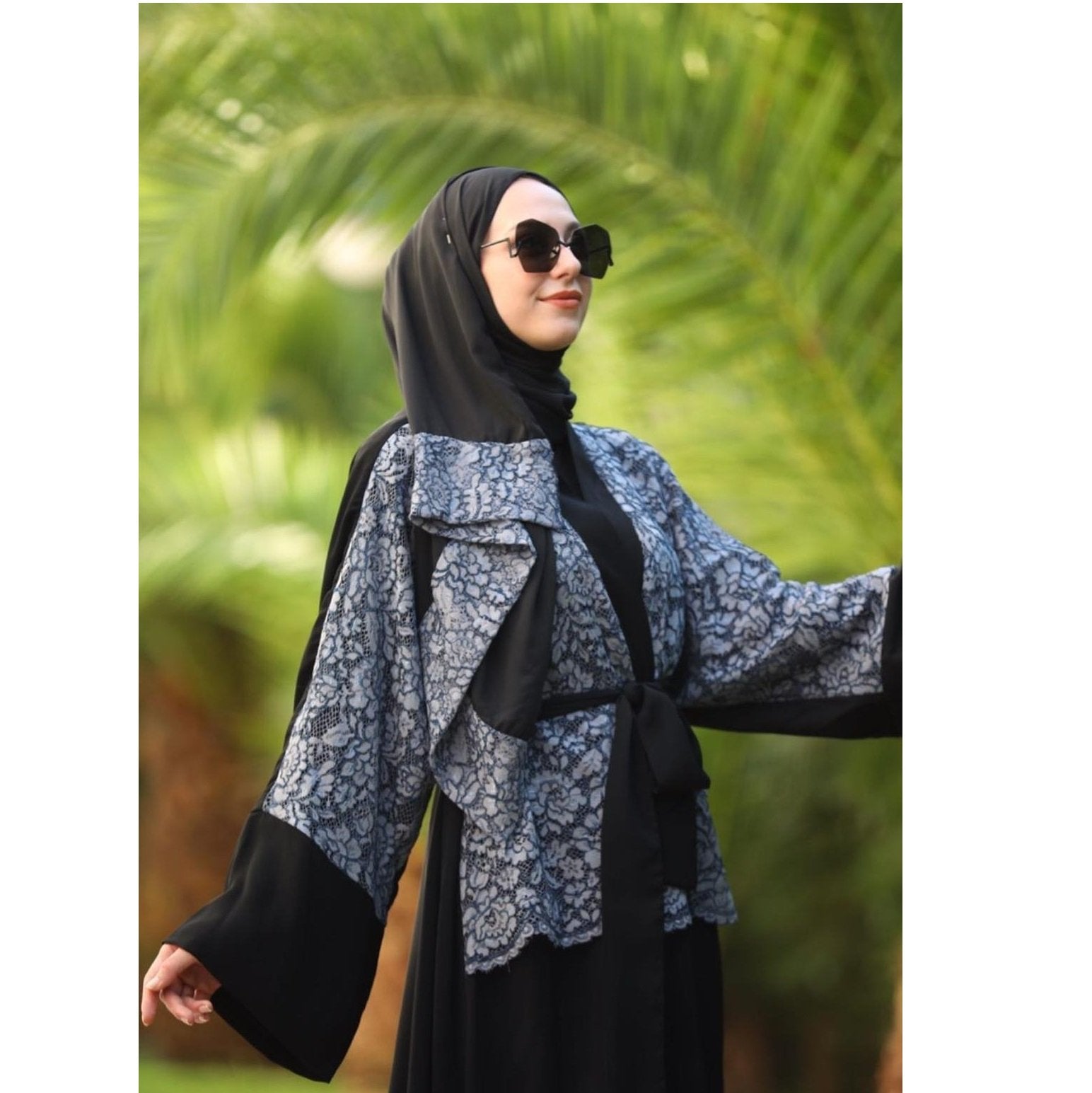 Gri Kordlu Dantel İplik Nakışlı Kumaş | Burç Kumaş