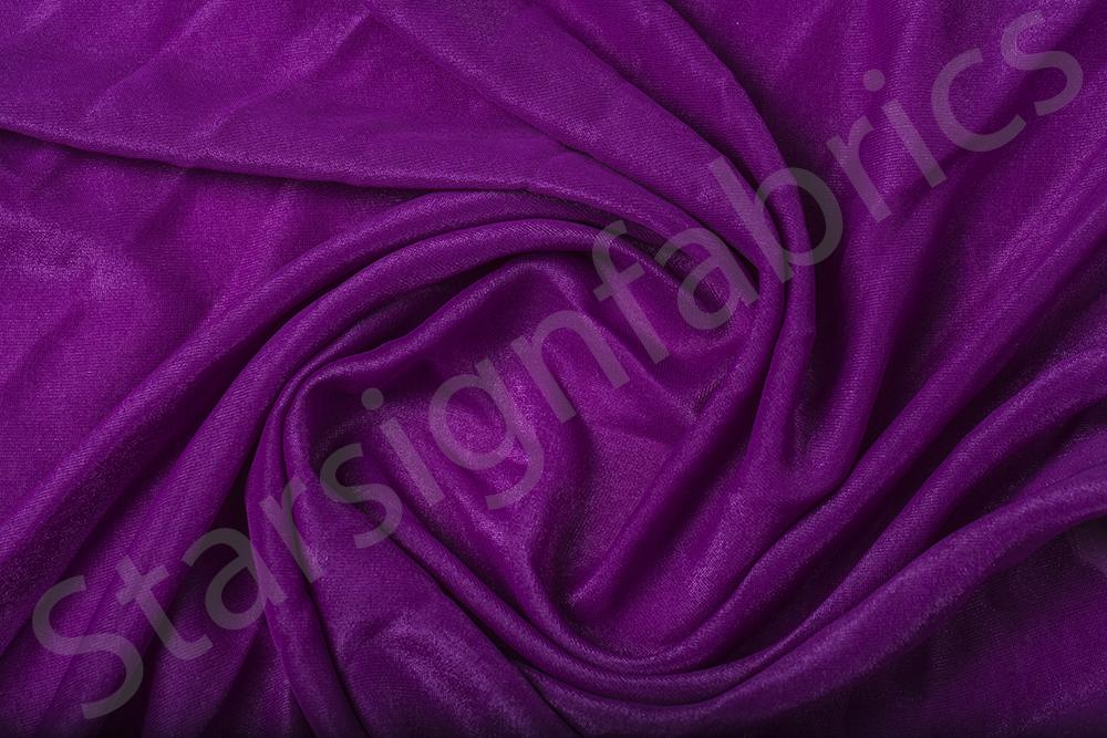 Simli Düz Dokuma Şifon Kumaş