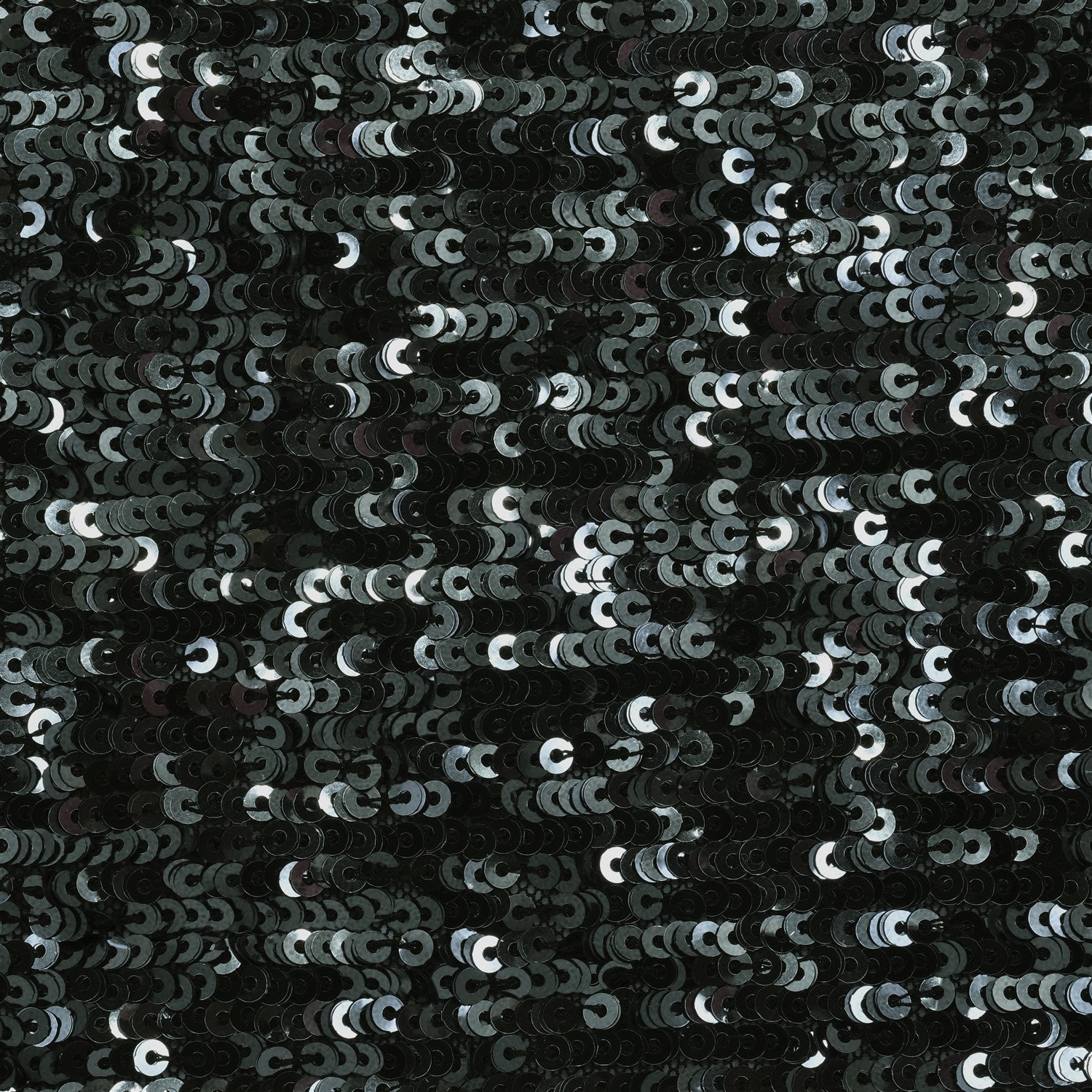 Parlak Çizgili 4mm Çift Pul Nakışlı Esnek Kumaş