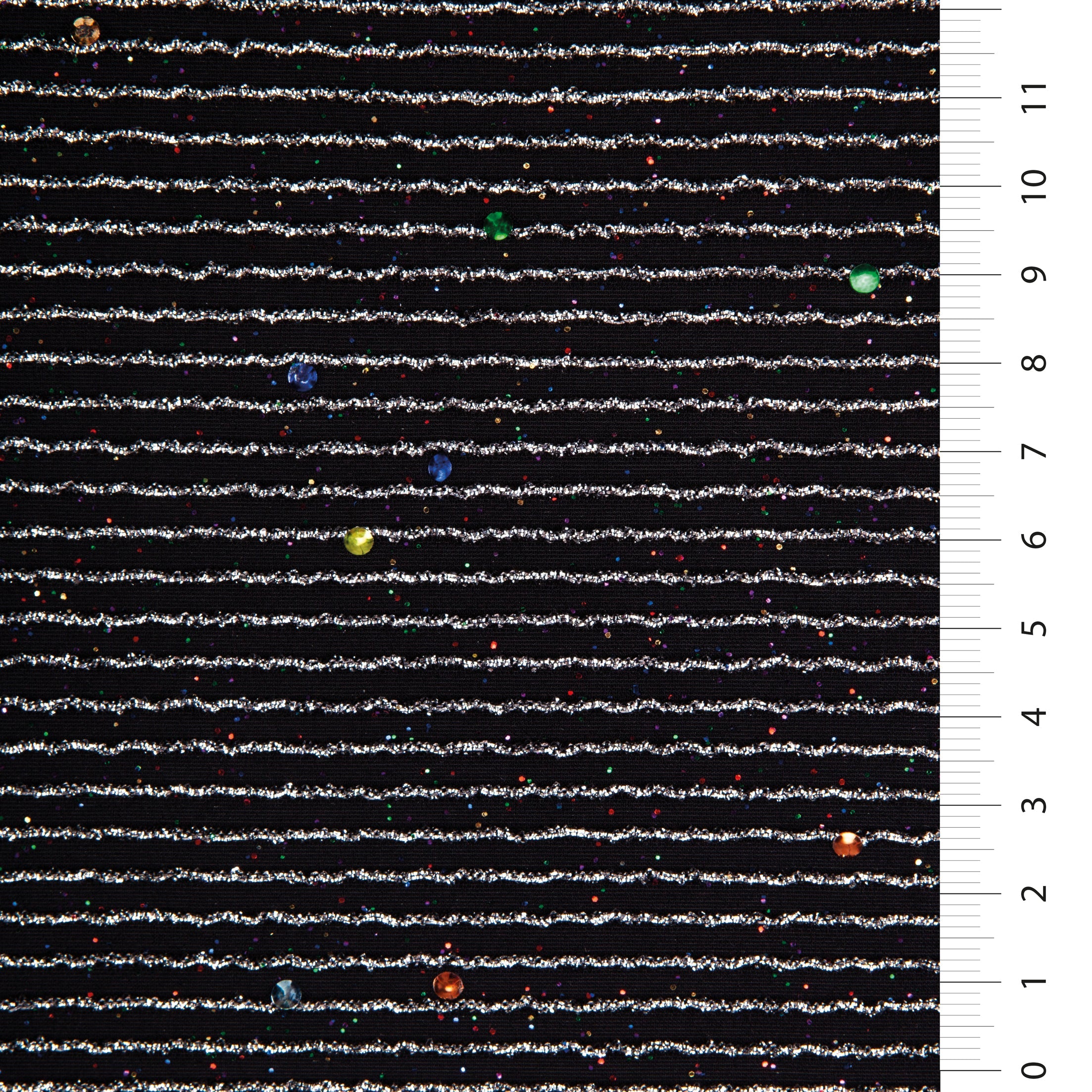 Mini Payetli Işıltılı Parlak Simli Esnek Örgü Gümüş Kumaş