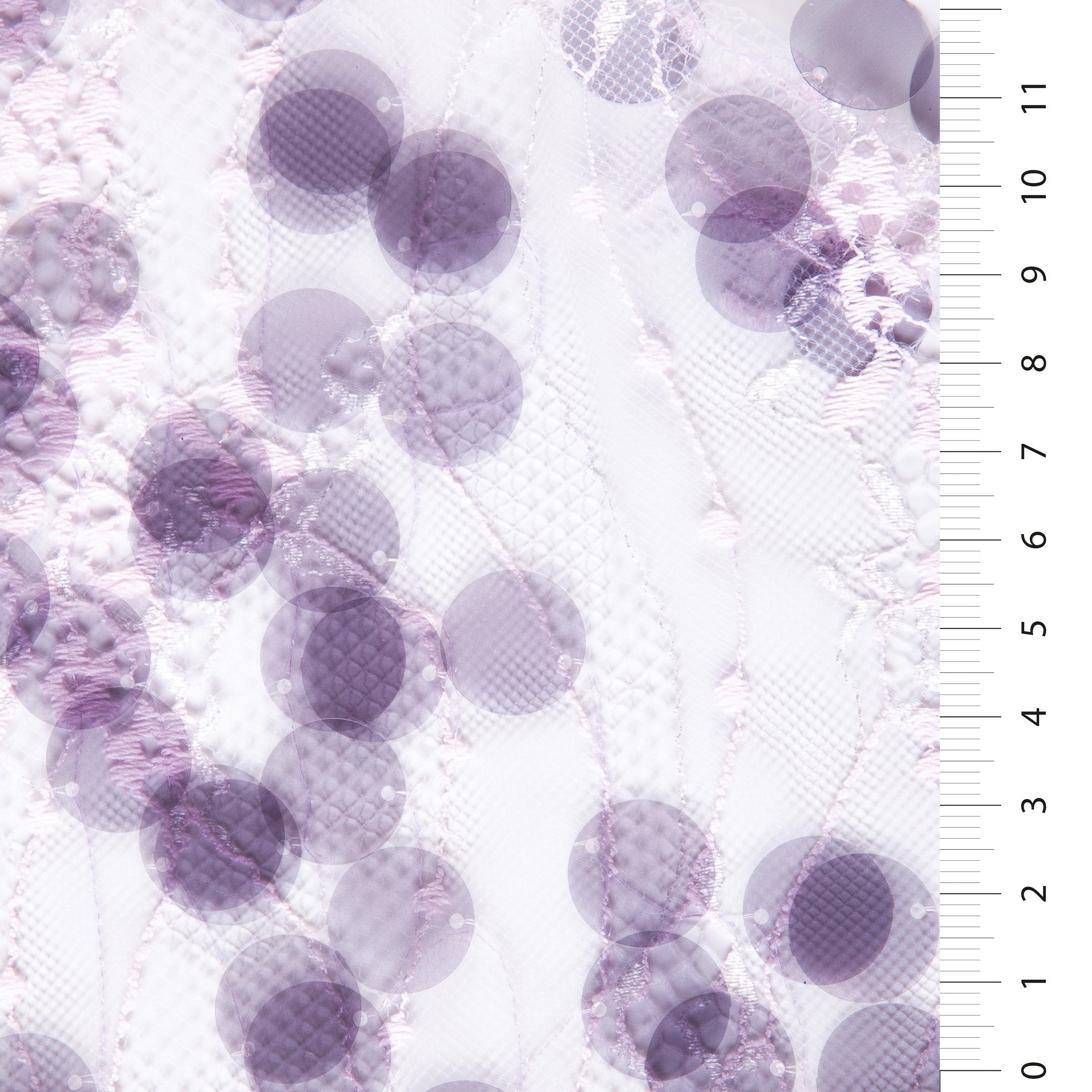 Büyük Boy Hologram Payet İşlemeli Dantel Kumaş