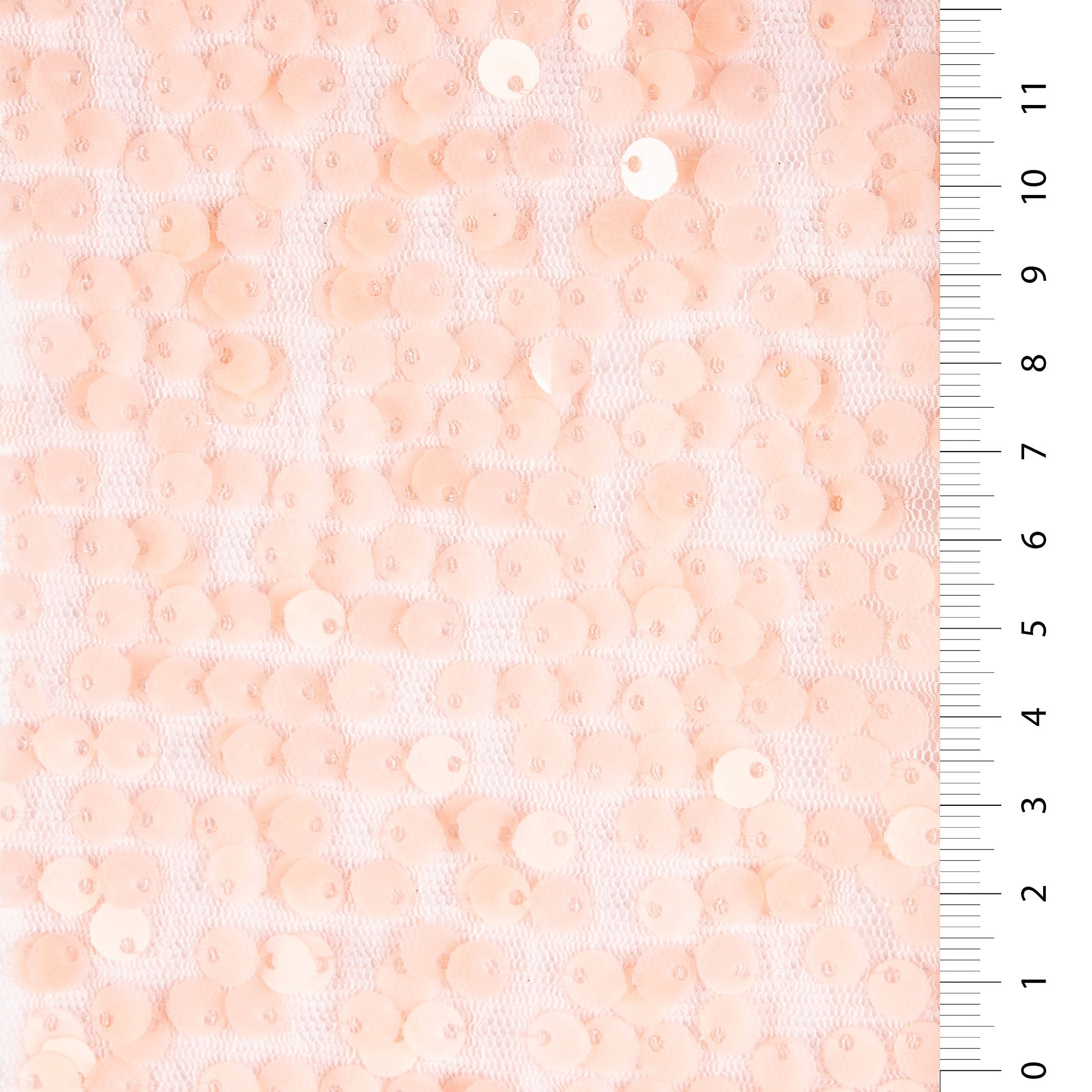 Somon Seyrek Pul İşlemeli Tül Kumaş | Burç Kumaş