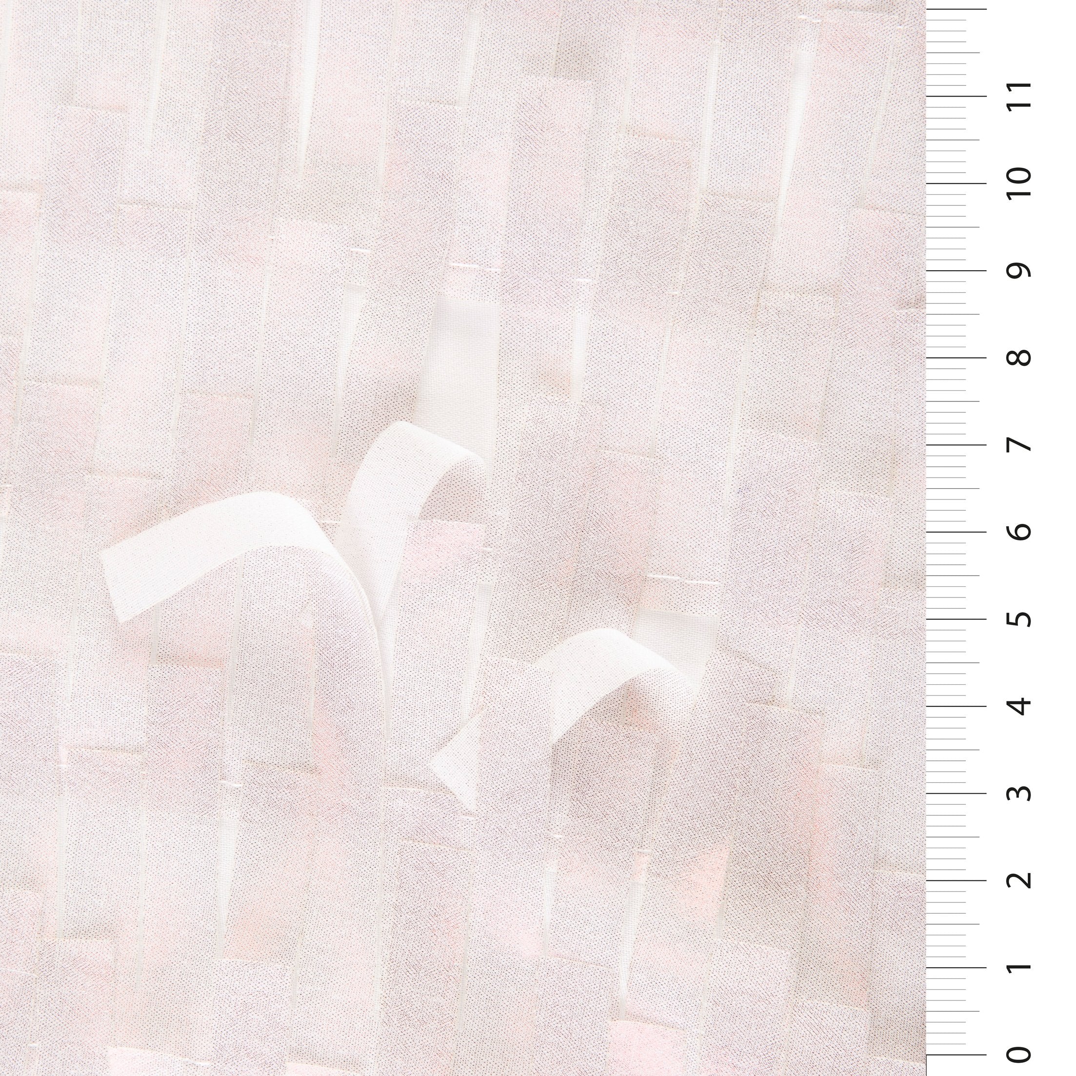 3D Saçaklı Hologram Tasarım Trim Şifon Nakış Kumaş | Burç Kumaş