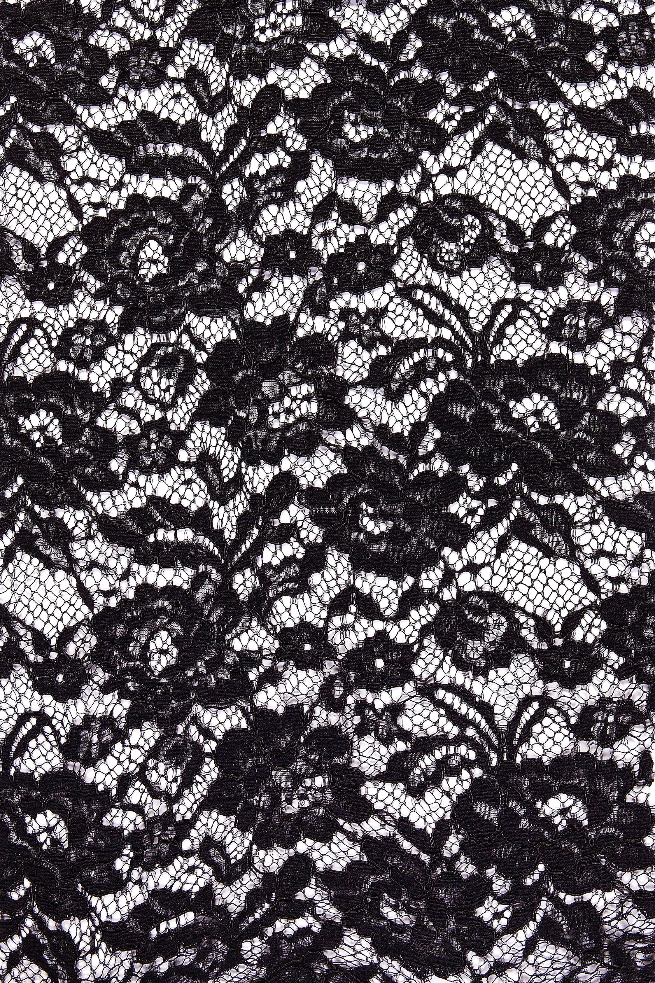 Avignon Stili Kordlu Dantel İplik Nakışlı Kumaş