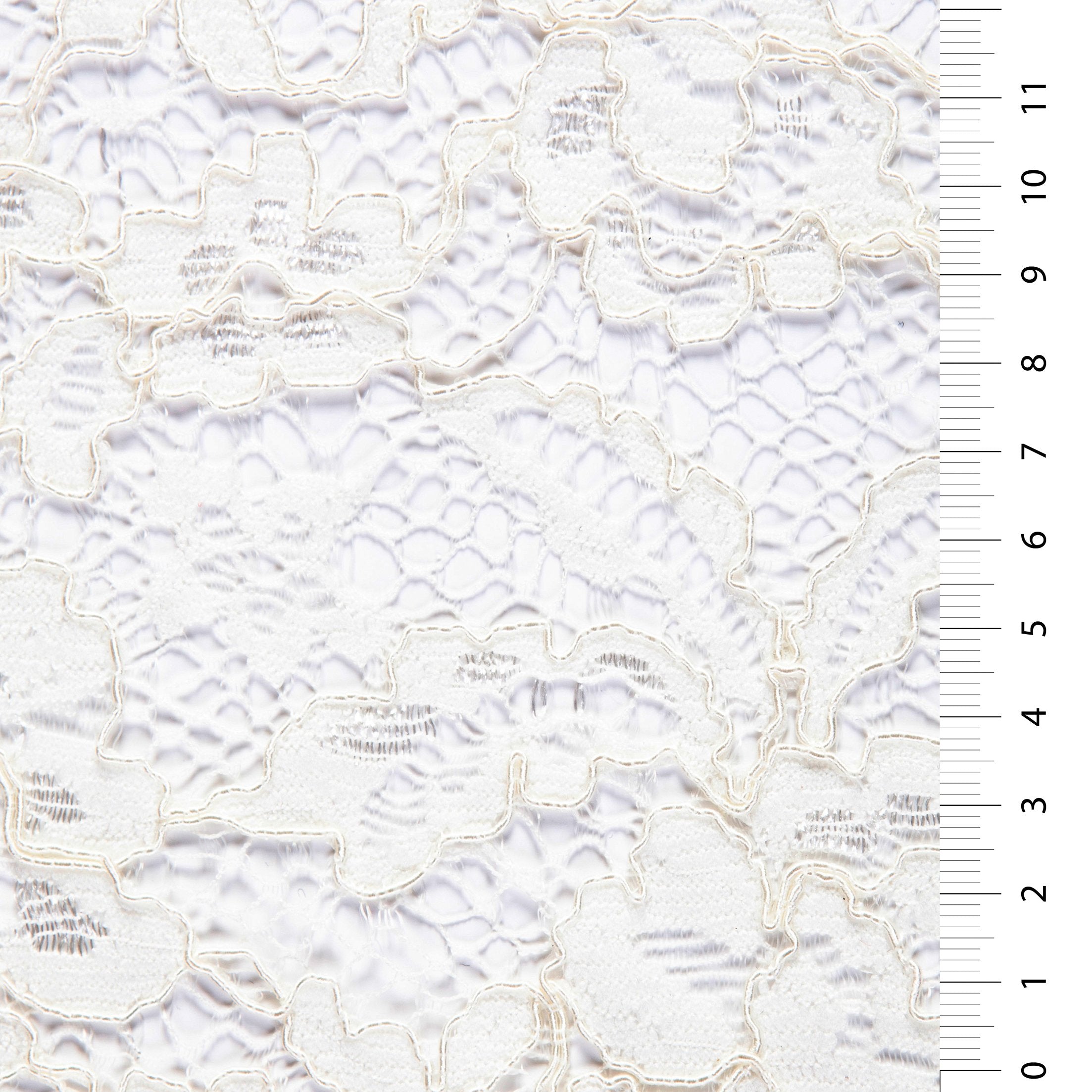 Avignon Stili Kordlu Dantel İplik Nakışlı Kumaş