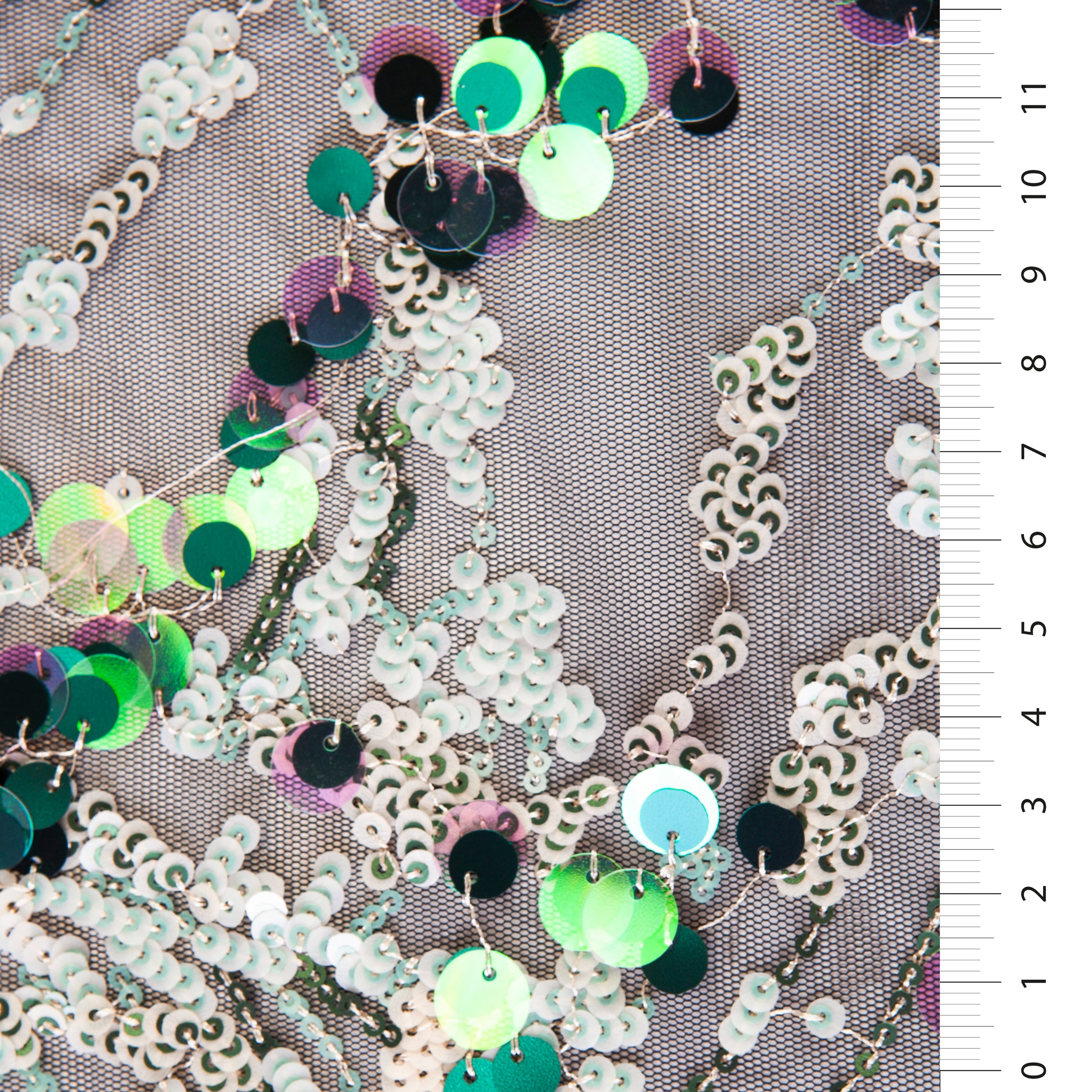 Payet İşlemeli Dantel Kumaş