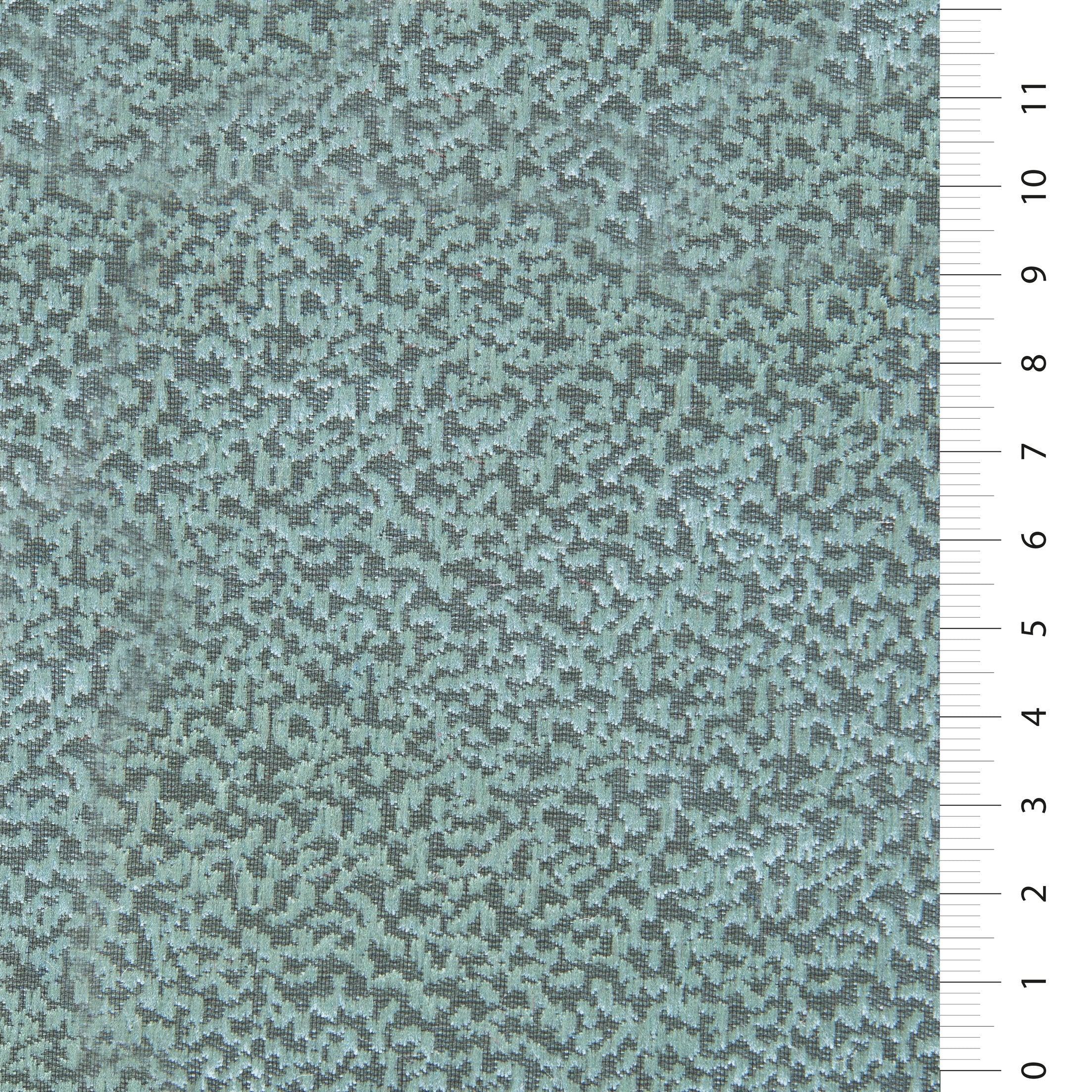 Yeşil Çift Taraflı Jakarlı Dokuma Kumaş | Burç Kumaş