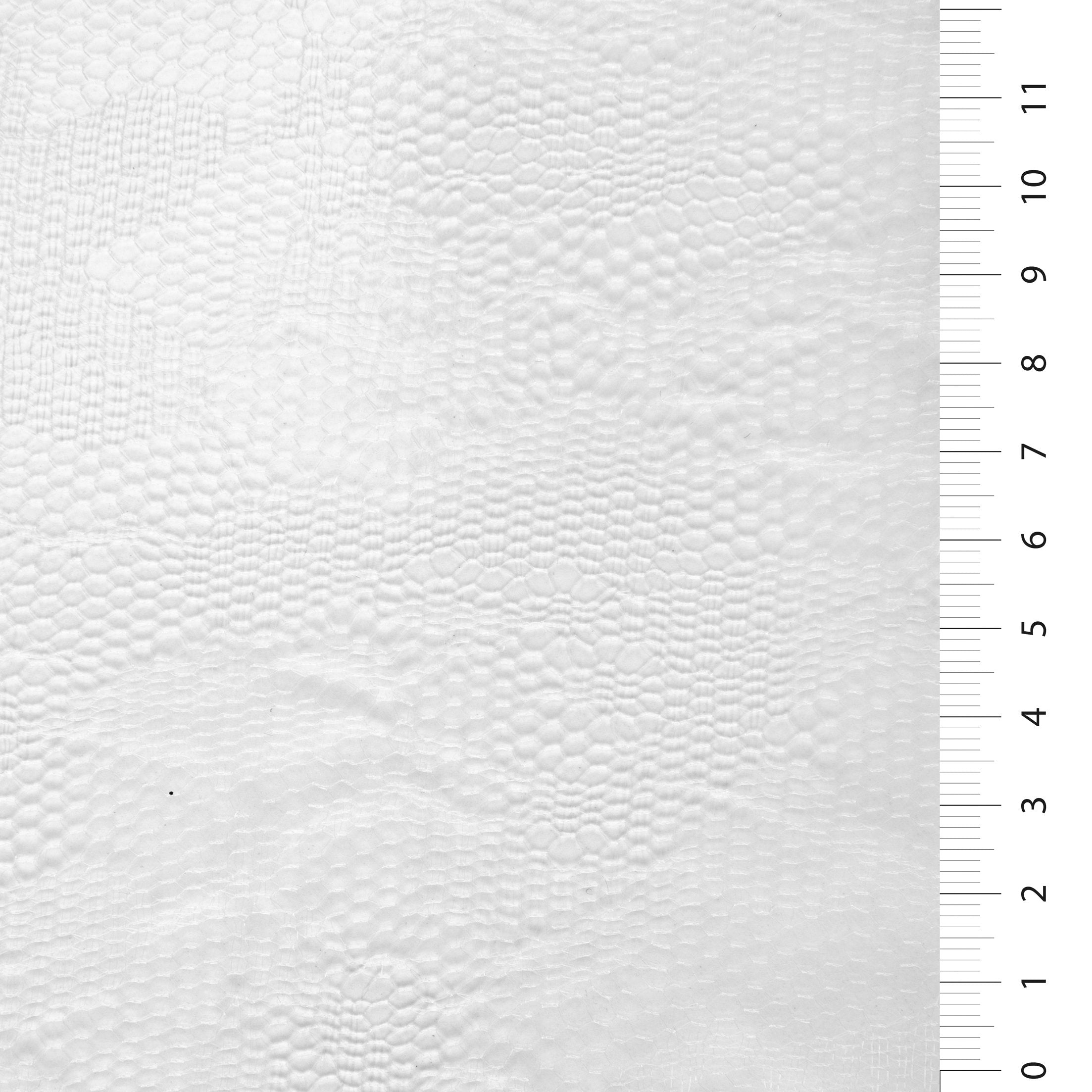 Beyaz Çiçek Tasarım Örgü Dantel Tül Kumaş | Burç Kumaş