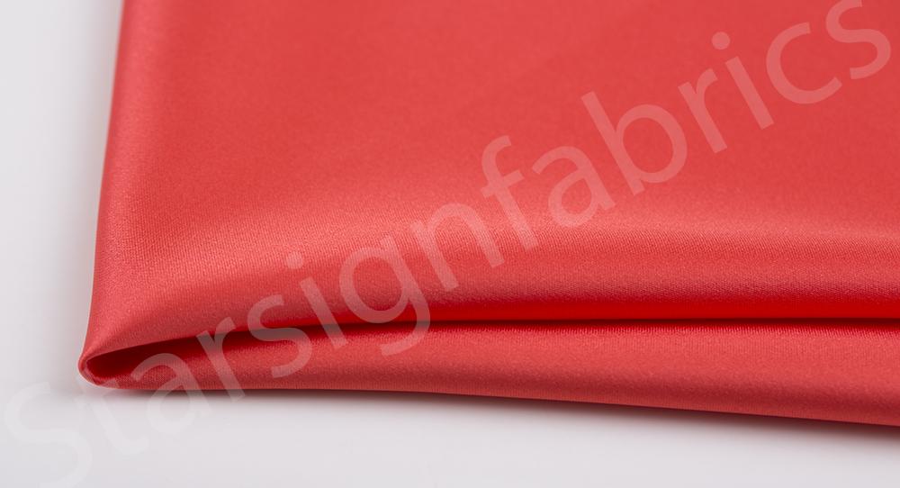 Kaliteli Alımlı Parlak Burç Sade Saten Dokuma Kumaş