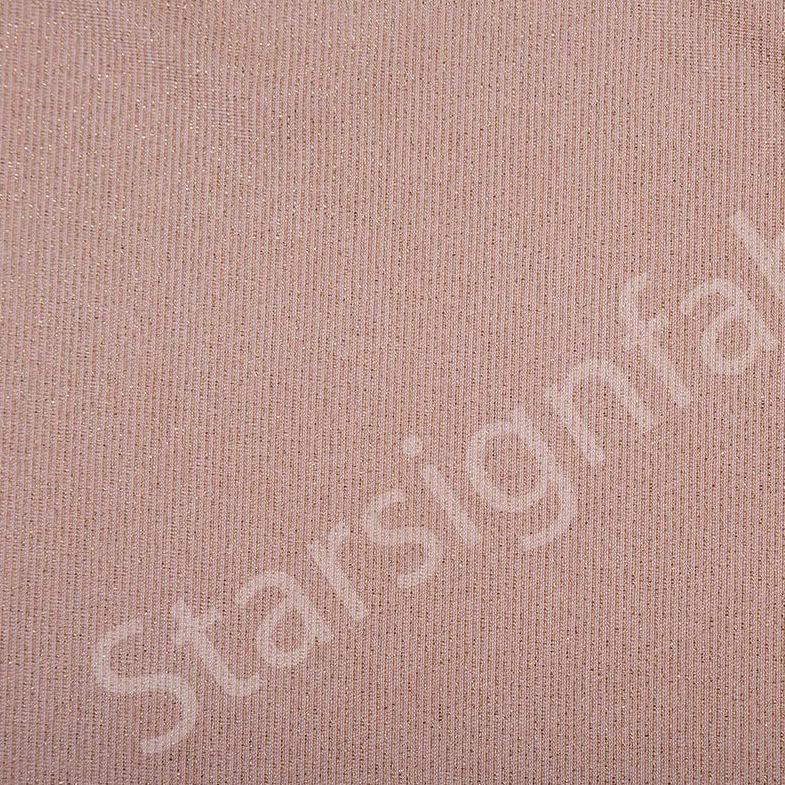 Metalik İplik Örme Simli Kumaş