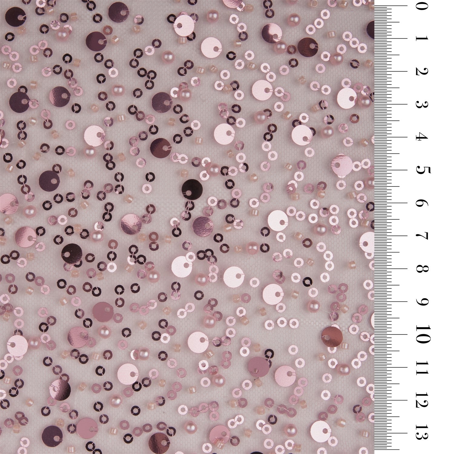 BL-001A YOĞUN PAYETLİ İNCİ VE KESME BONCUKLU KUMAŞ