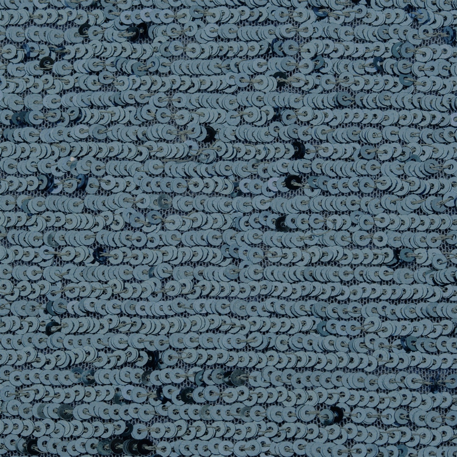 Parlak Çizgili 4mm Çift Pul Nakışlı Esnek Kumaş