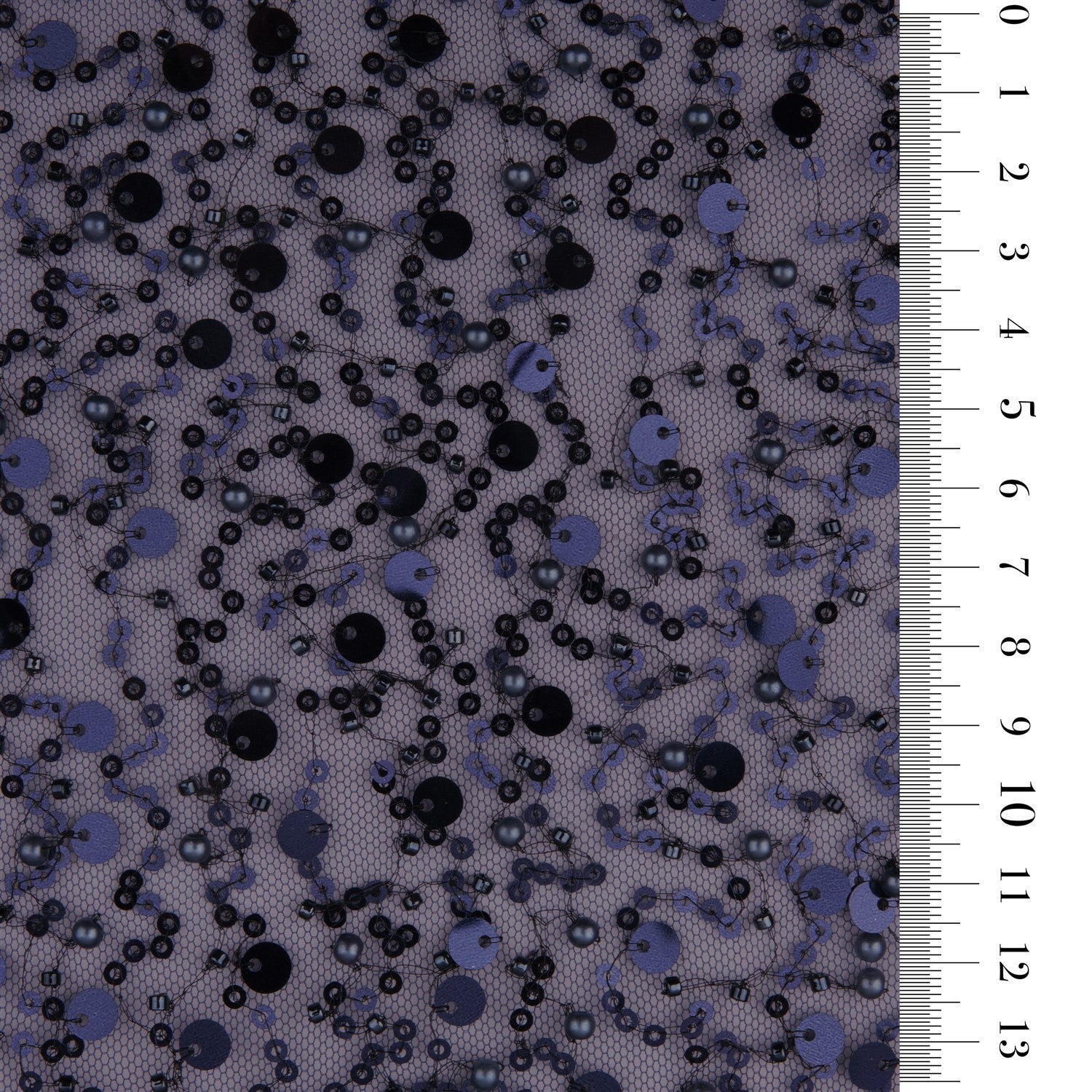 BL-001A YOĞUN PAYETLİ İNCİ VE KESME BONCUKLU KUMAŞ