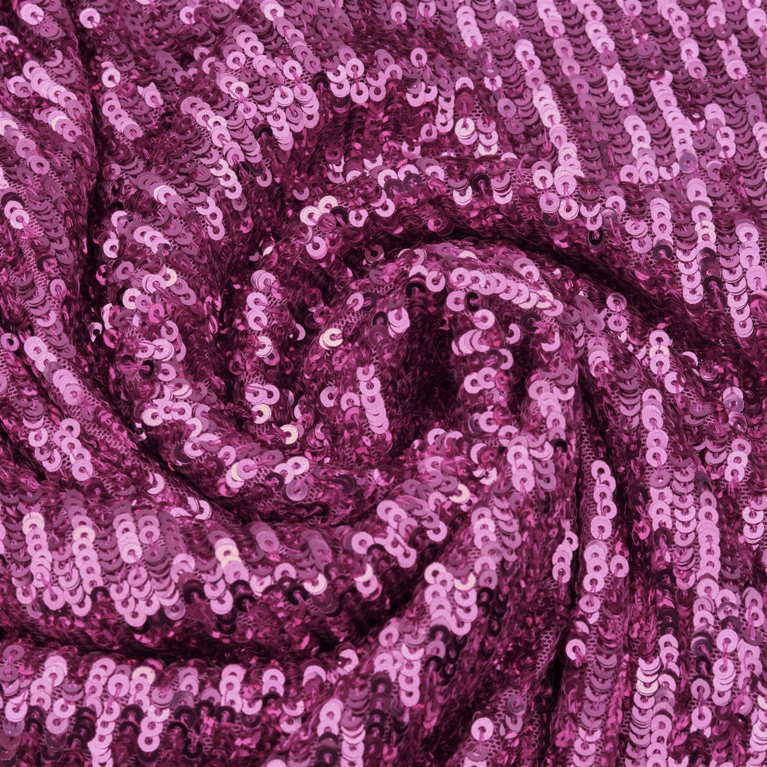 Parlak Çizgili 4mm Çift Pul Nakışlı Esnek Kumaş