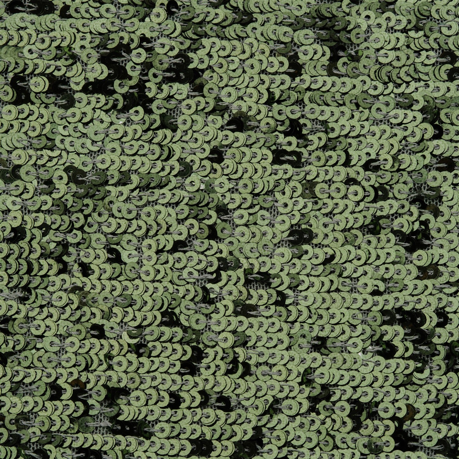 Parlak Çizgili 4mm Çift Pul Nakışlı Esnek Kumaş