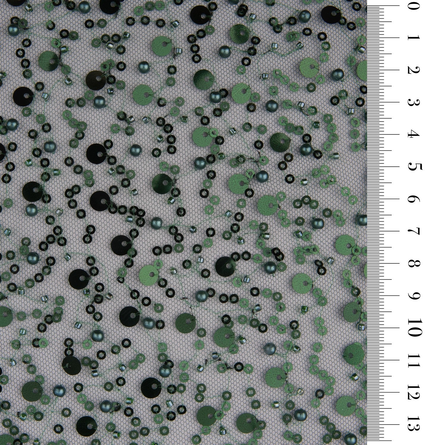 BL-001A YOĞUN PAYETLİ İNCİ VE KESME BONCUKLU KUMAŞ