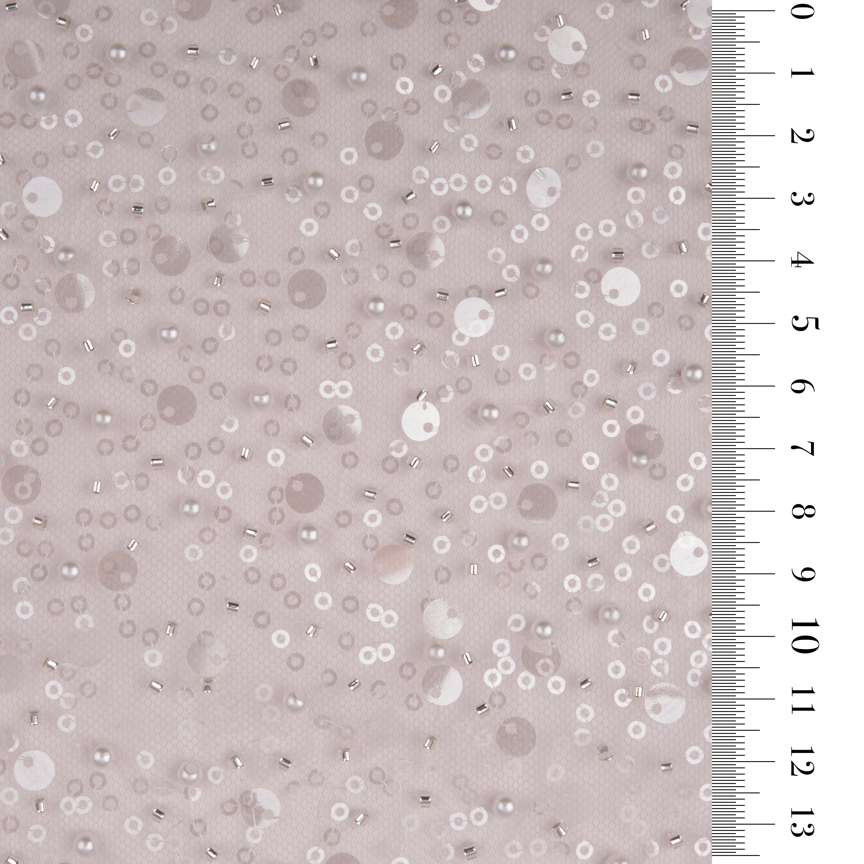 BL-001A YOĞUN PAYETLİ İNCİ VE KESME BONCUKLU KUMAŞ