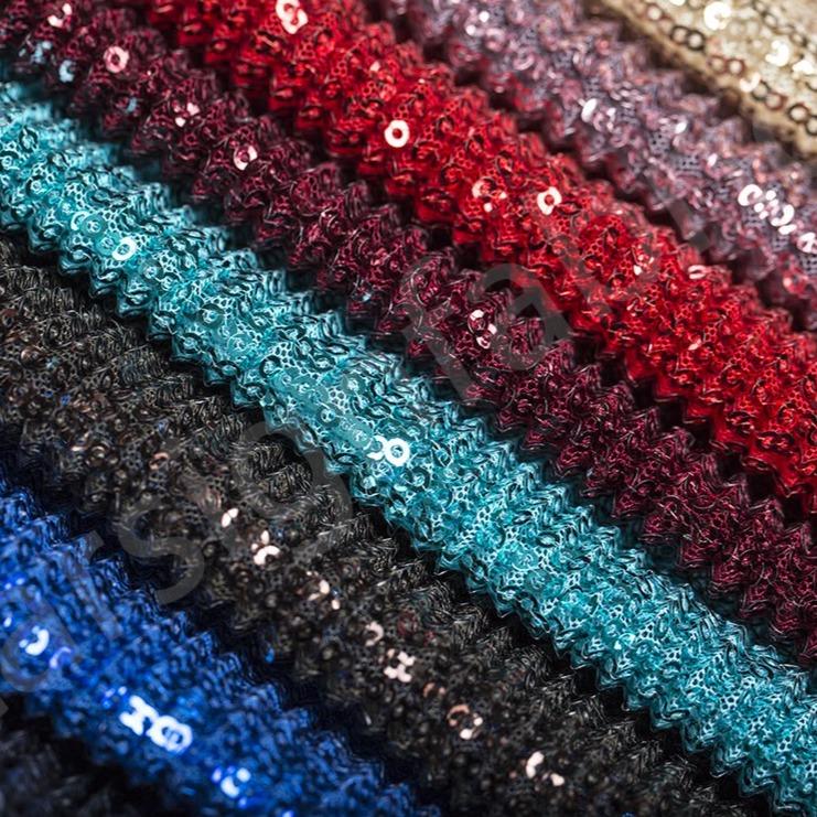 Edinburgh Stili Tamamı Pileli Payet İşlemeli Kumaş | Burç Kumaş